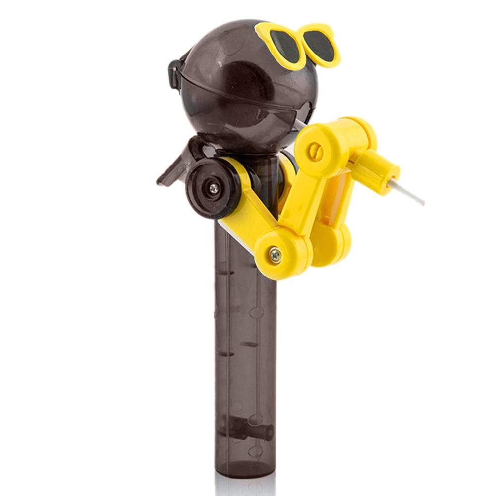 Robot Lollipop Holder — Playful Candy Cover Toy