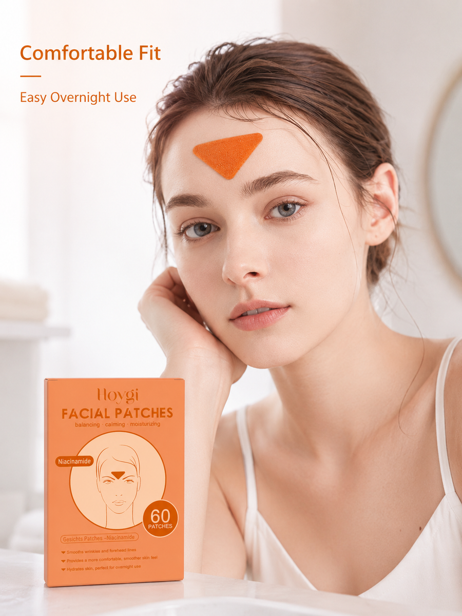 Forehead Wrinkle Patches — Niacinamide + Hyaluronic Acid