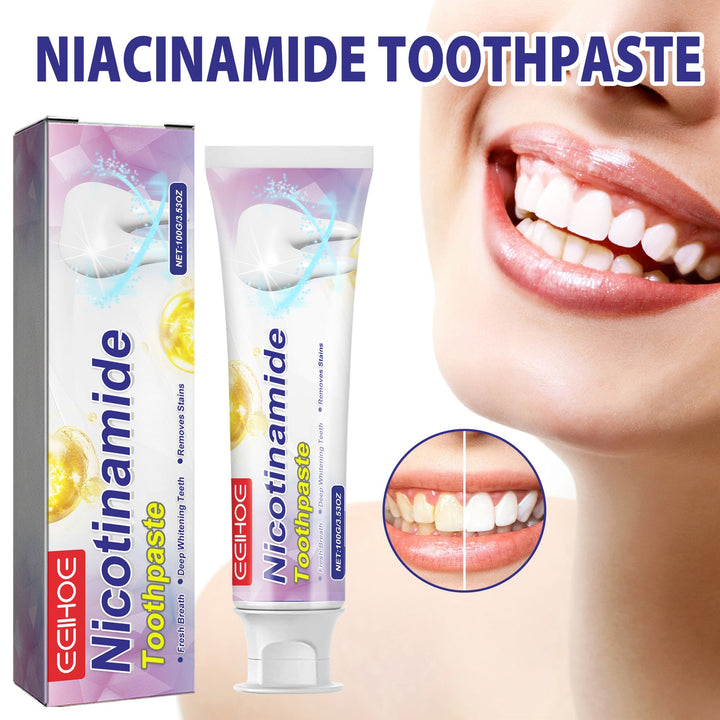 Niacinamide Toothpaste for a Brighter, Fresher Smile