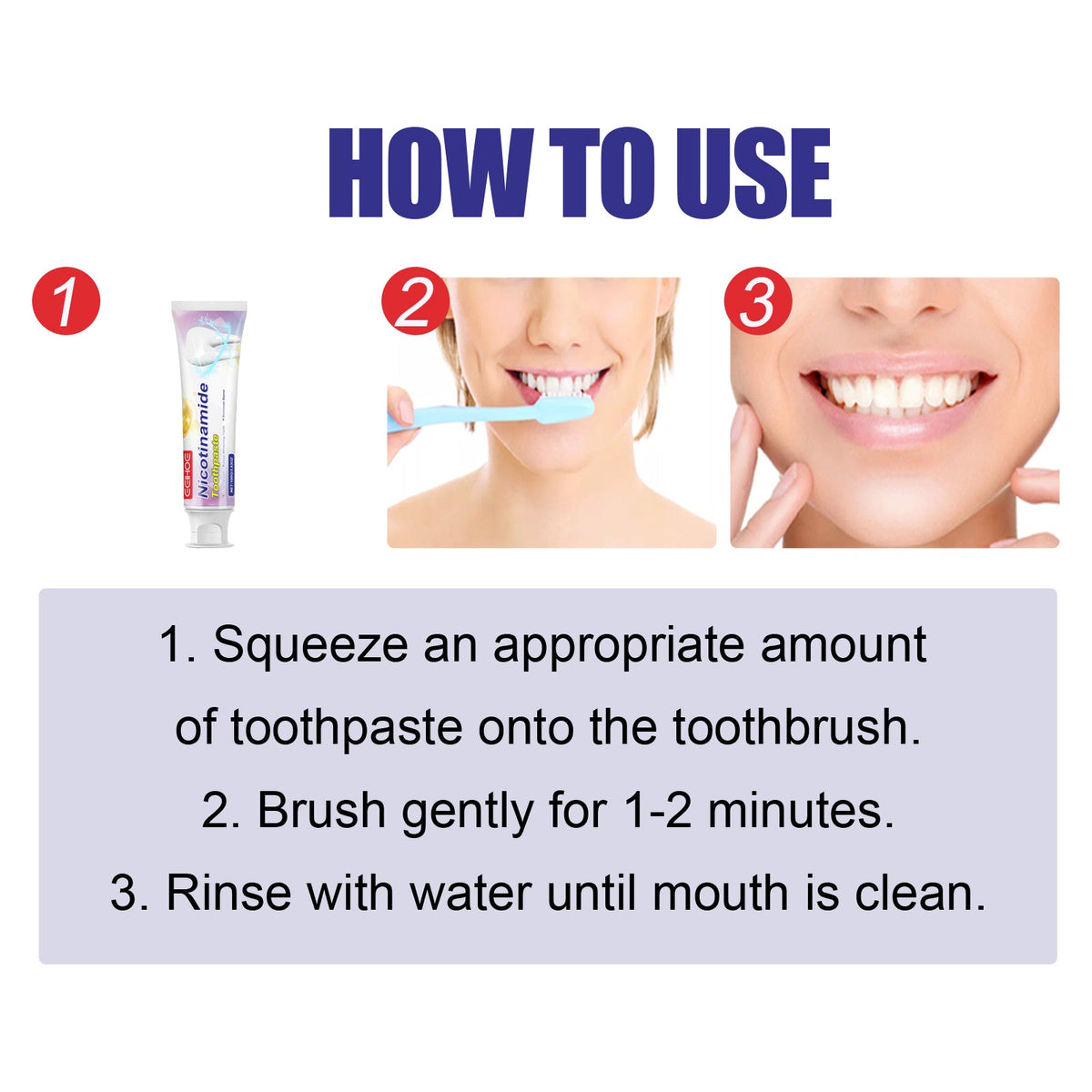 Niacinamide Toothpaste for a Brighter, Fresher Smile