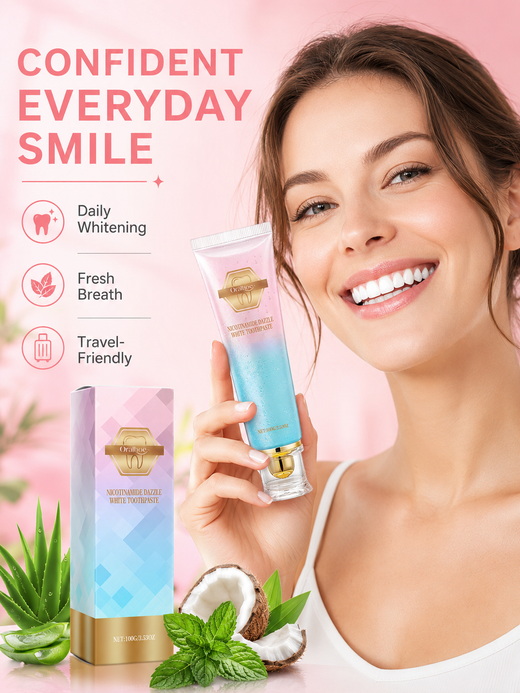 Niacinamide Whitening Toothpaste – Prevent Stains