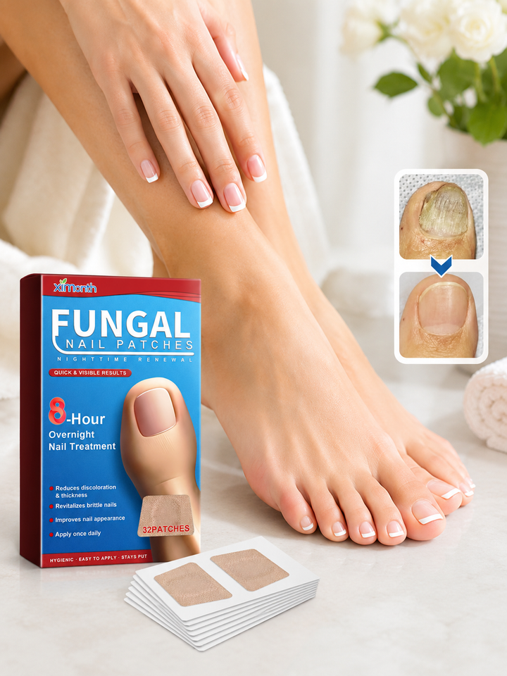 Nighttime Renewal Nail Patches for Feet