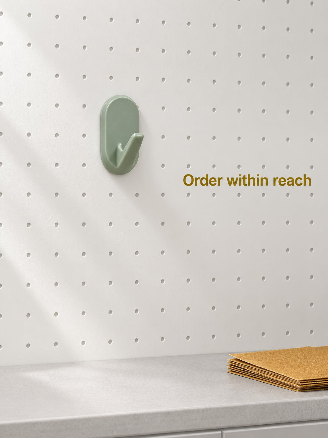 No-Drill Sticky Wall Hook for Door and Bathroom Storage