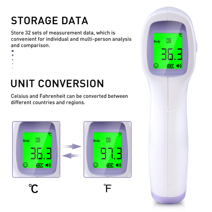 Non-Contact Forehead Thermometer for Fast Readings