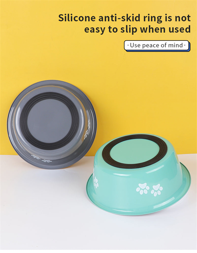 Non-Slip Stainless Steel Dog Bowls for Mess-Free Meals