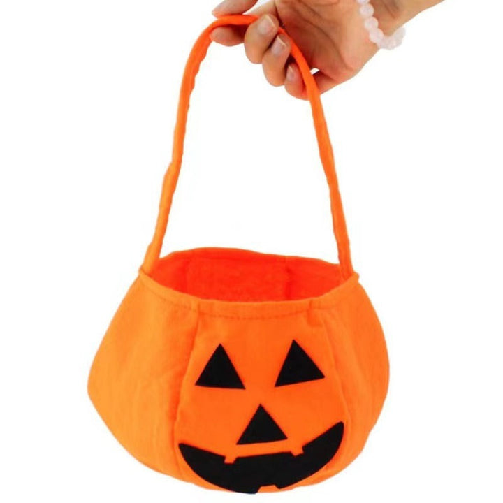 Halloween Pumpkin Candy Bag for Trick-or-Treating