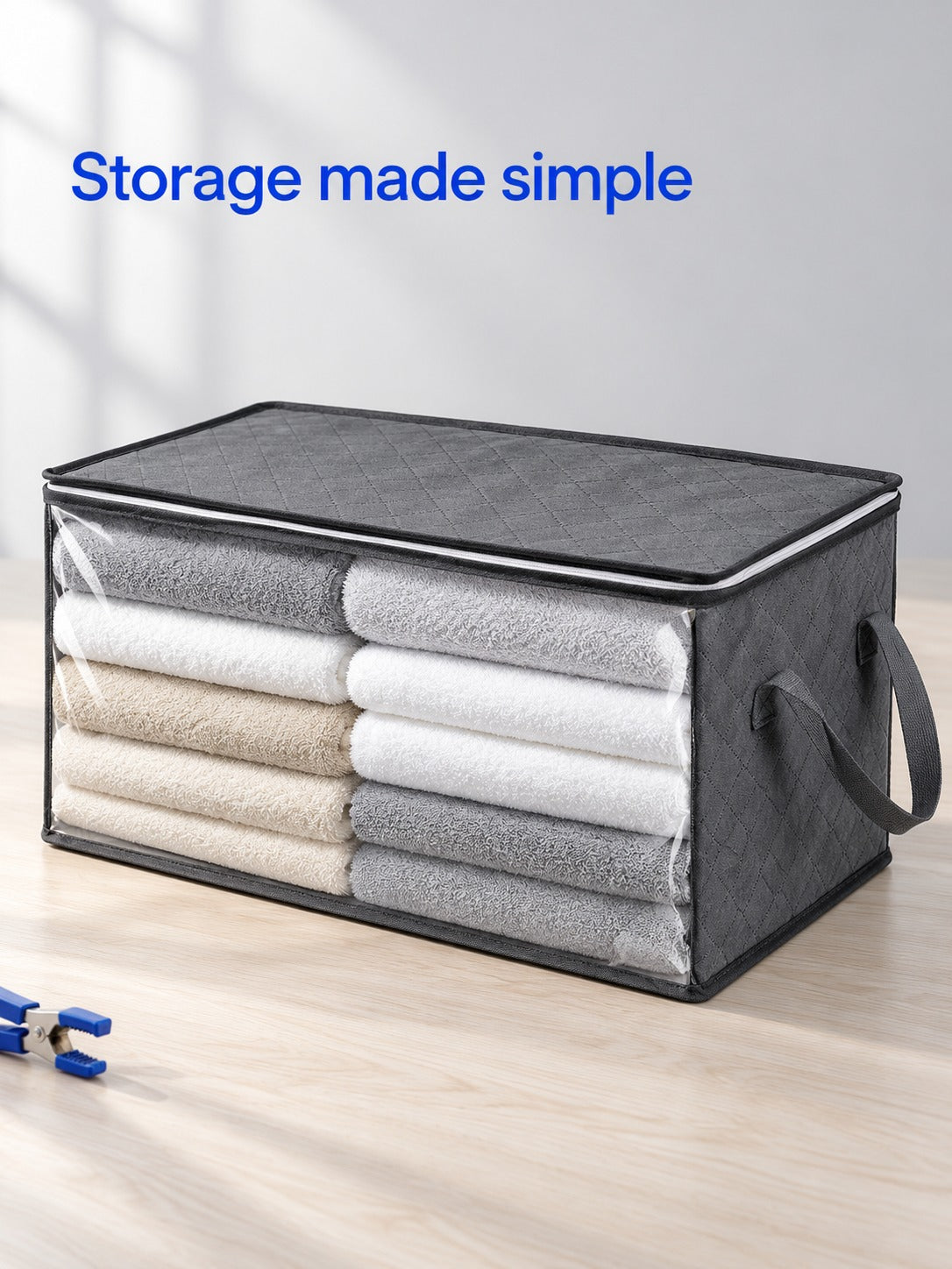 Non-Woven Storage Box with Lid, Dust and Moisture Proof