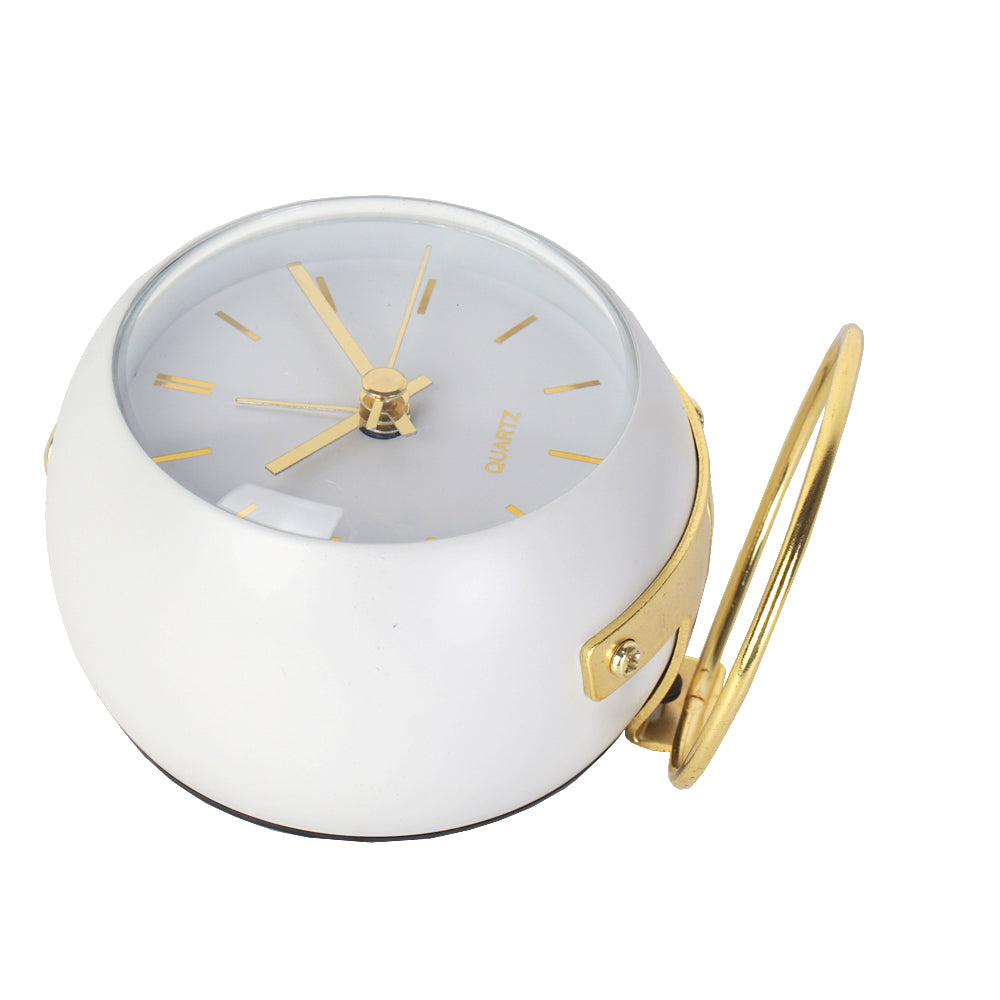 Nordic Desk Clock With Charming Analog Time Display