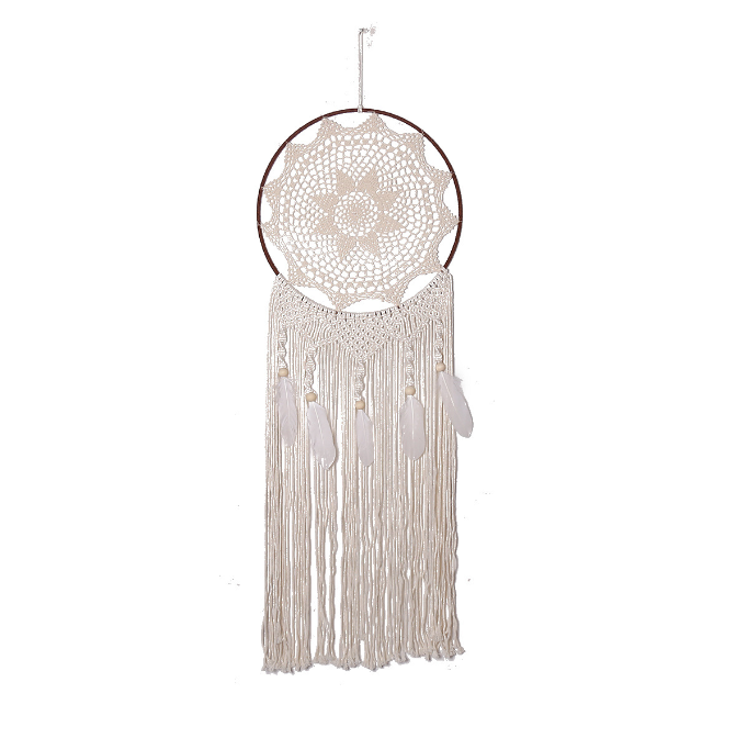Large Boho Dream Catcher Wall Hanging for Cozy Decor