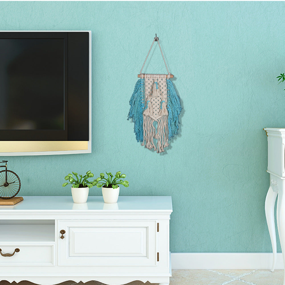 Woven Wall Hanging for Warm, Textured Boho Rooms