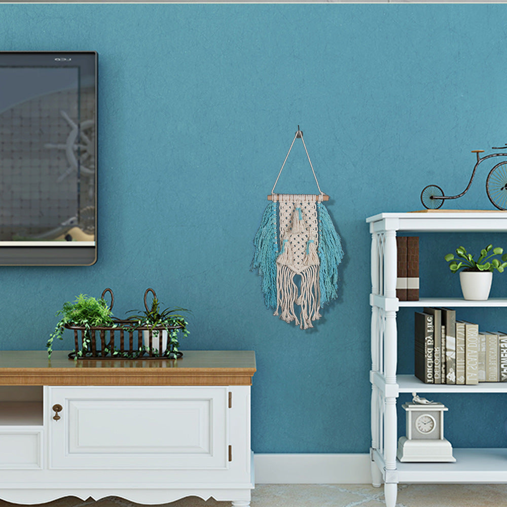 Woven Wall Hanging for Warm, Textured Boho Rooms