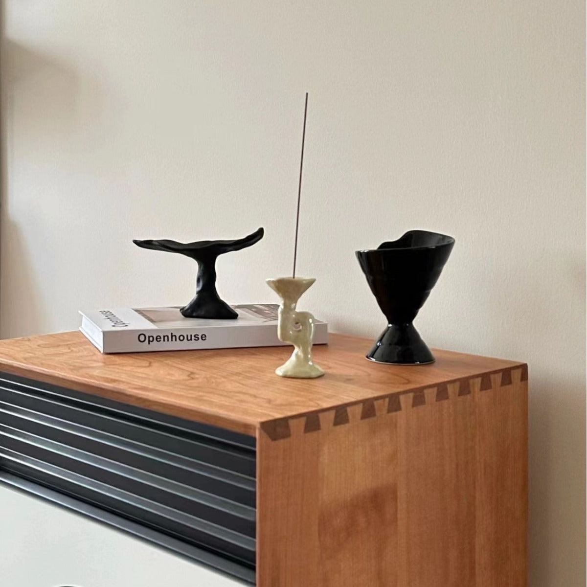 Ceramic Incense Holder Art for Minimalist Interiors