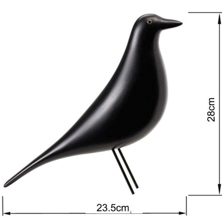 Nordic Bird Sculpture for Peaceful Minimalist Decor