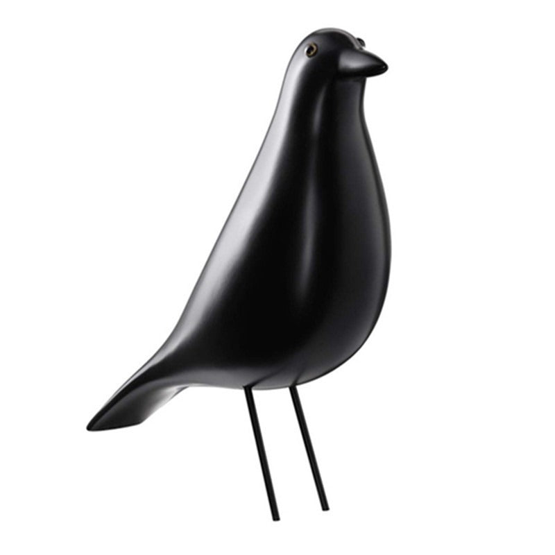 Nordic Bird Sculpture for Peaceful Minimalist Decor