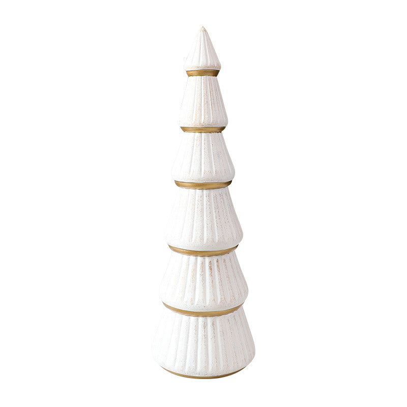 Nordic Wooden Christmas Tree Decor for Tabletop Style