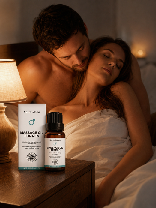 Massage Oil for Men — Natural Herbal Support for Sexual