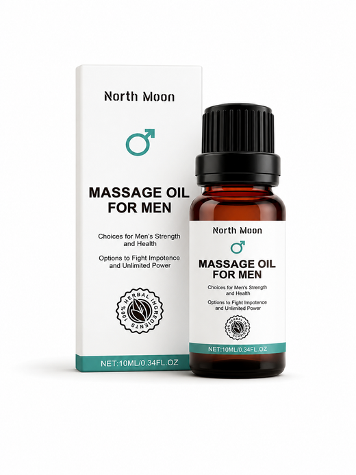 Massage Oil for Men — Natural Herbal Support for Sexual