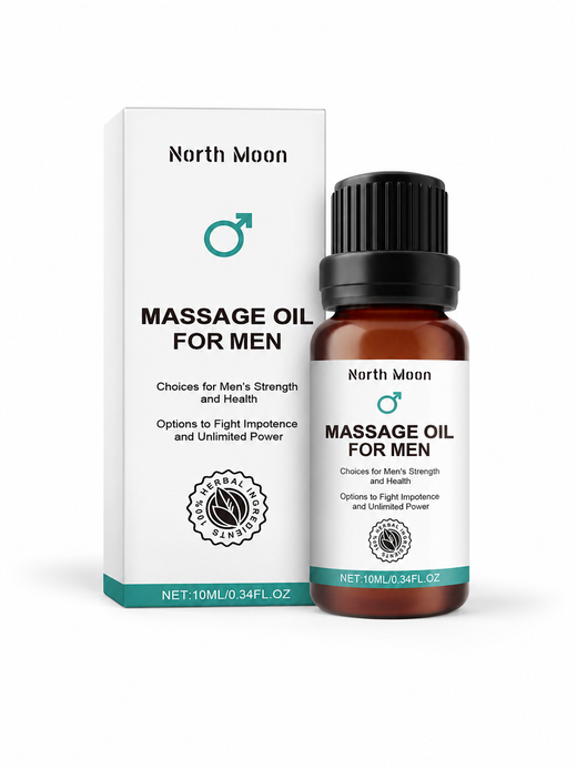 Massage Oil for Men — Natural Herbal Support for Sexual