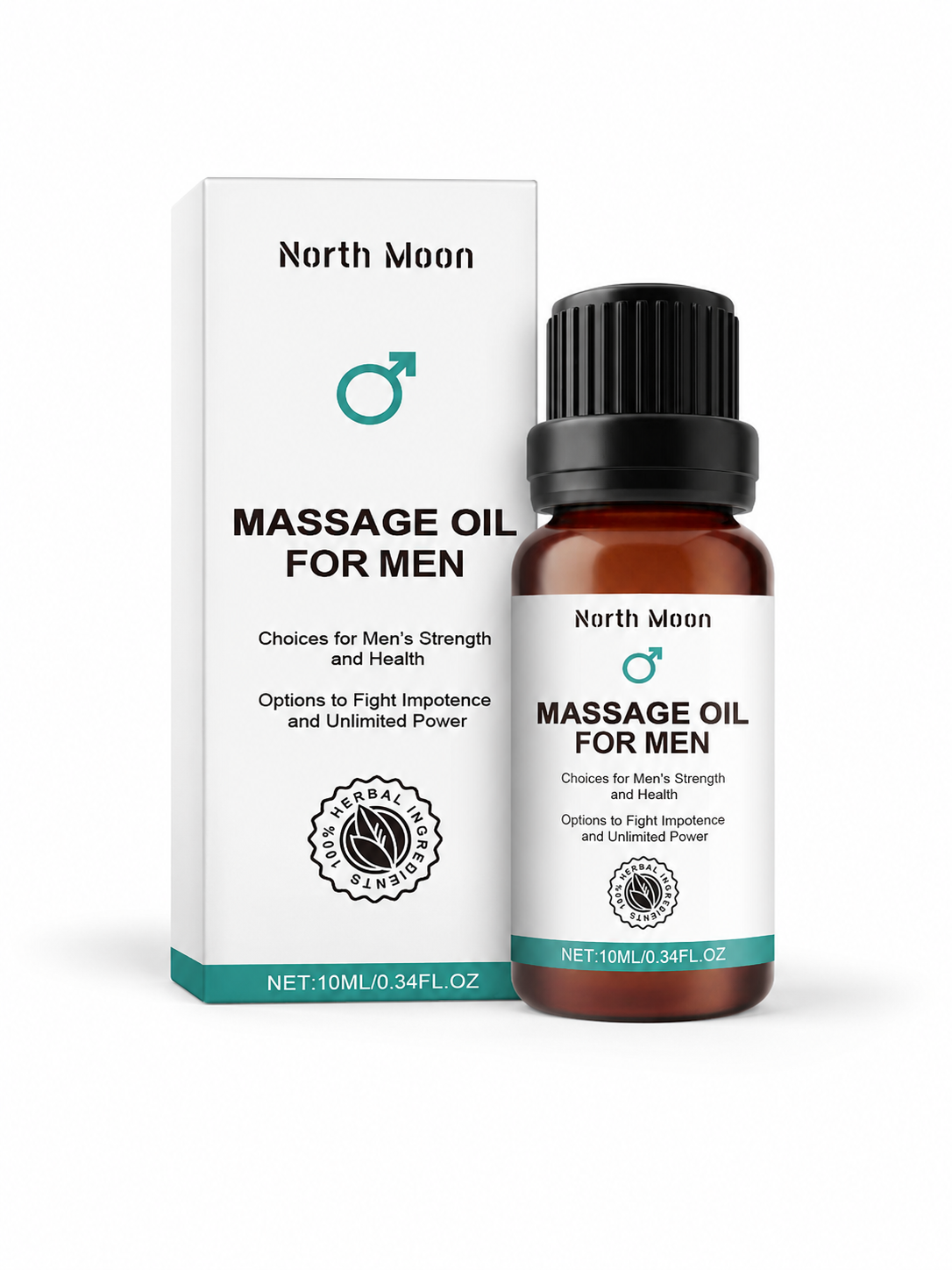 Massage Oil for Men — Natural Herbal Support for Sexual