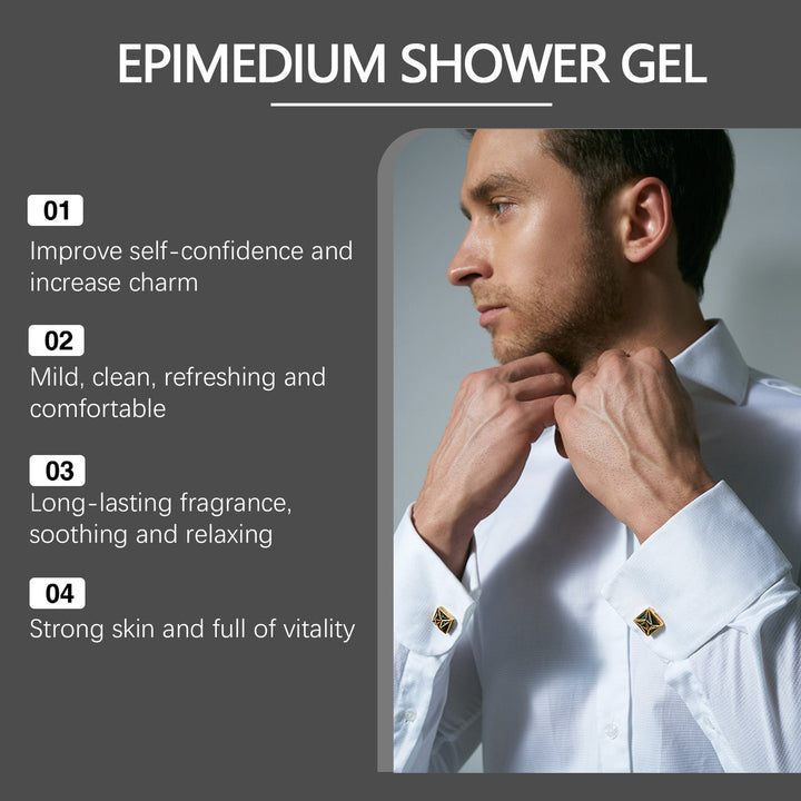 Men's Body Wash Gel for Refreshing Daily Cleansing