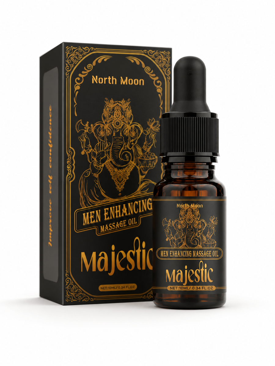 Men's Enhancing Massage Oil — Vitality & Confidence