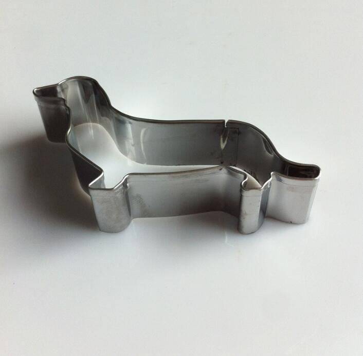Dachshund Cookie Cutter Stainless Steel, Dishwasher Safe