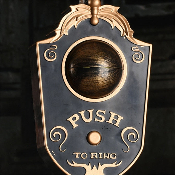 Rotating Eyeball Halloween Doorbell Door Decoration