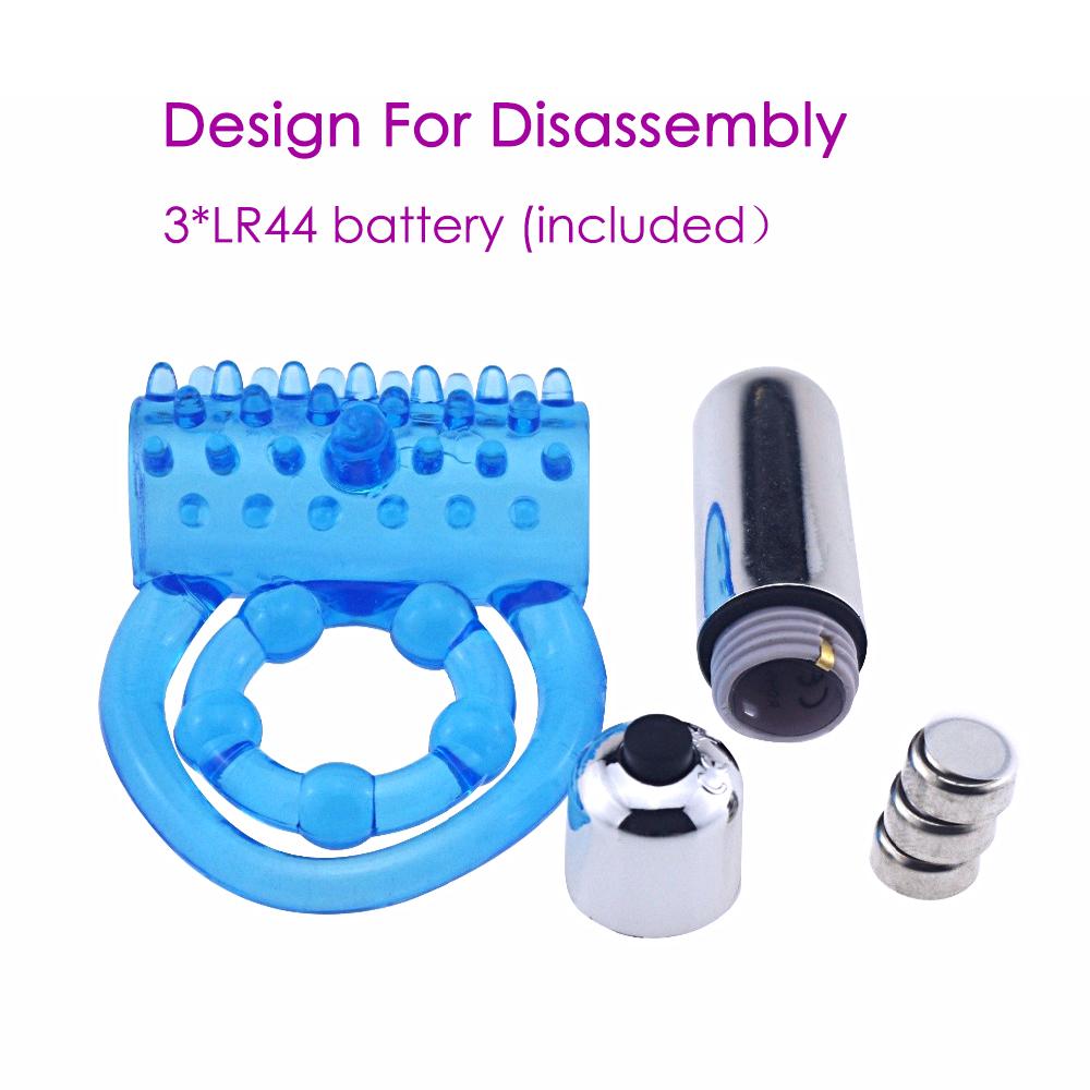 Vibrating Penis Ring for Couples – Textured Stimulation