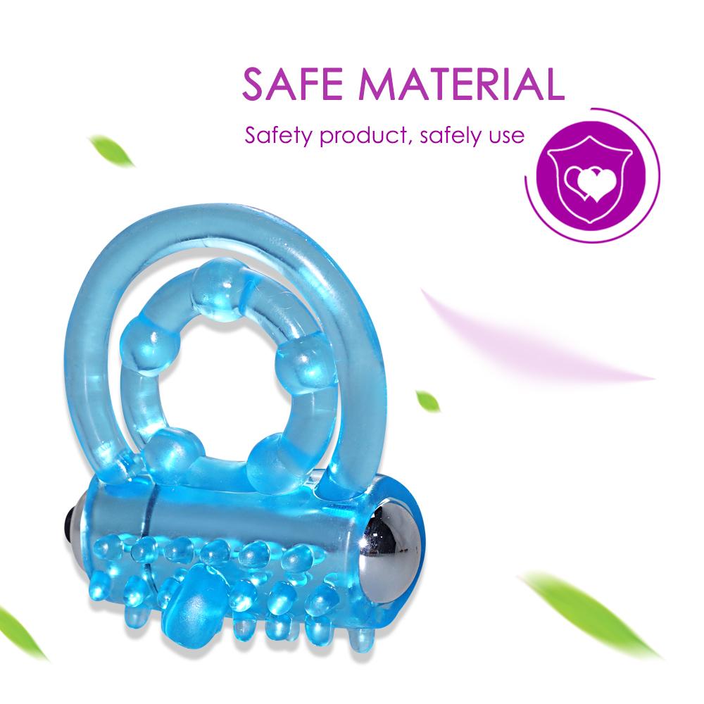 Vibrating Penis Ring for Couples – Textured Stimulation