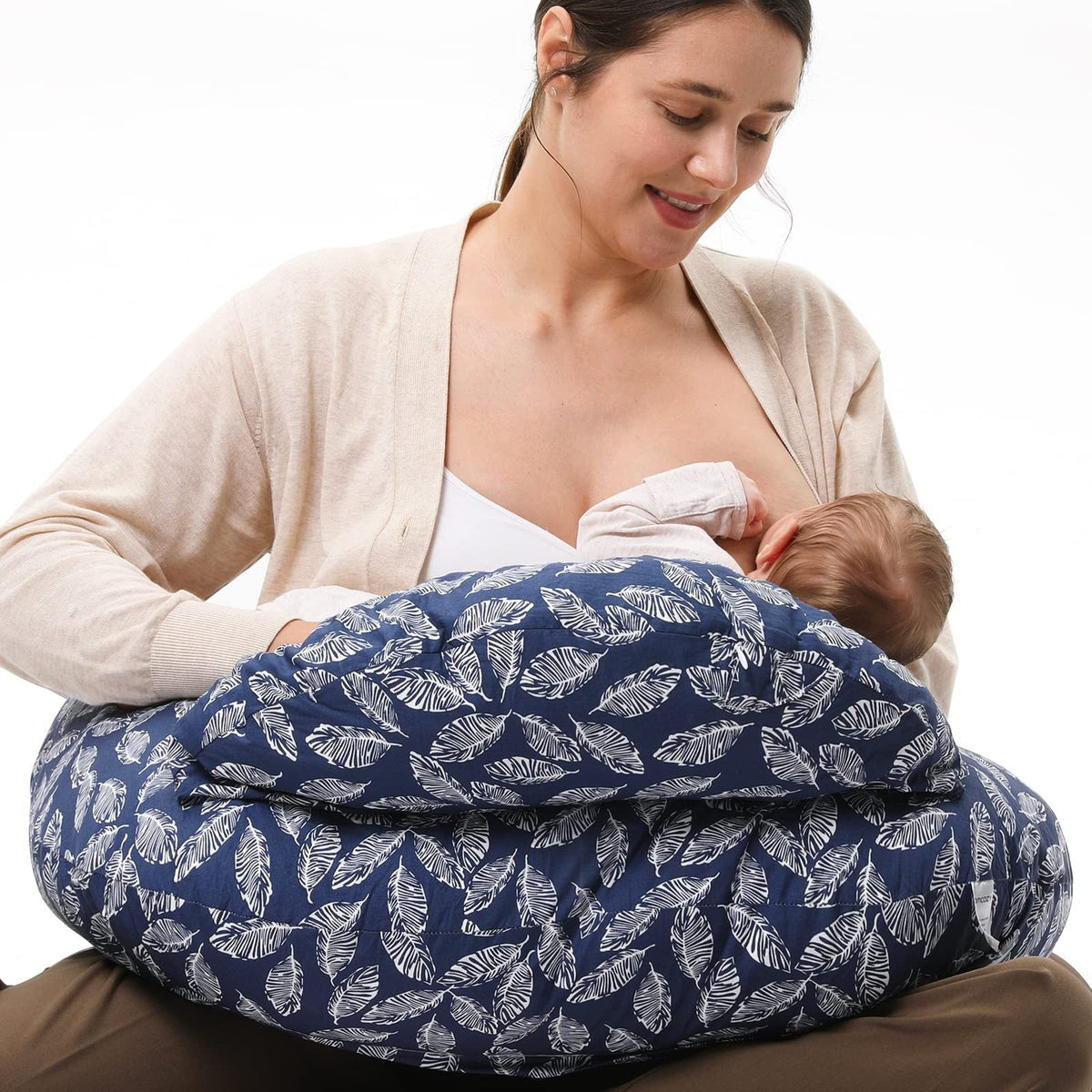 Nursing Pillow for Breastfeeding and Baby Feeding Support