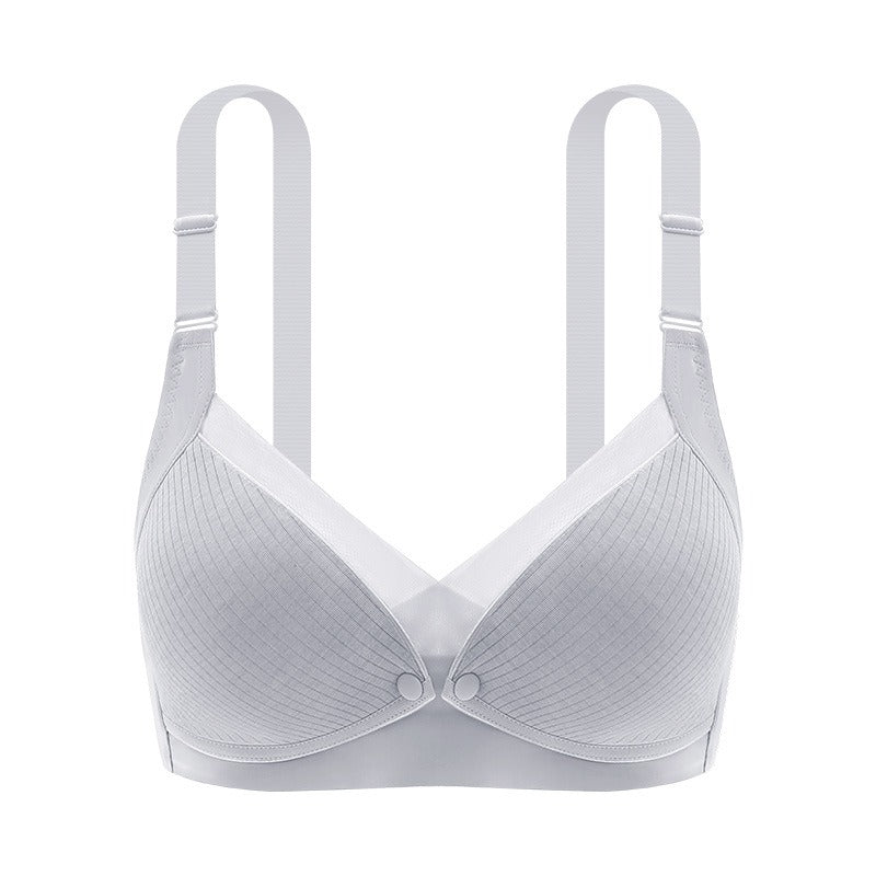 Seamless Nursing Bra Front-Open Daily Comfort Support