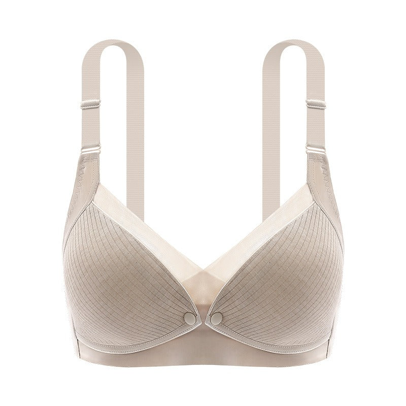 Seamless Nursing Bra Front-Open Daily Comfort Support