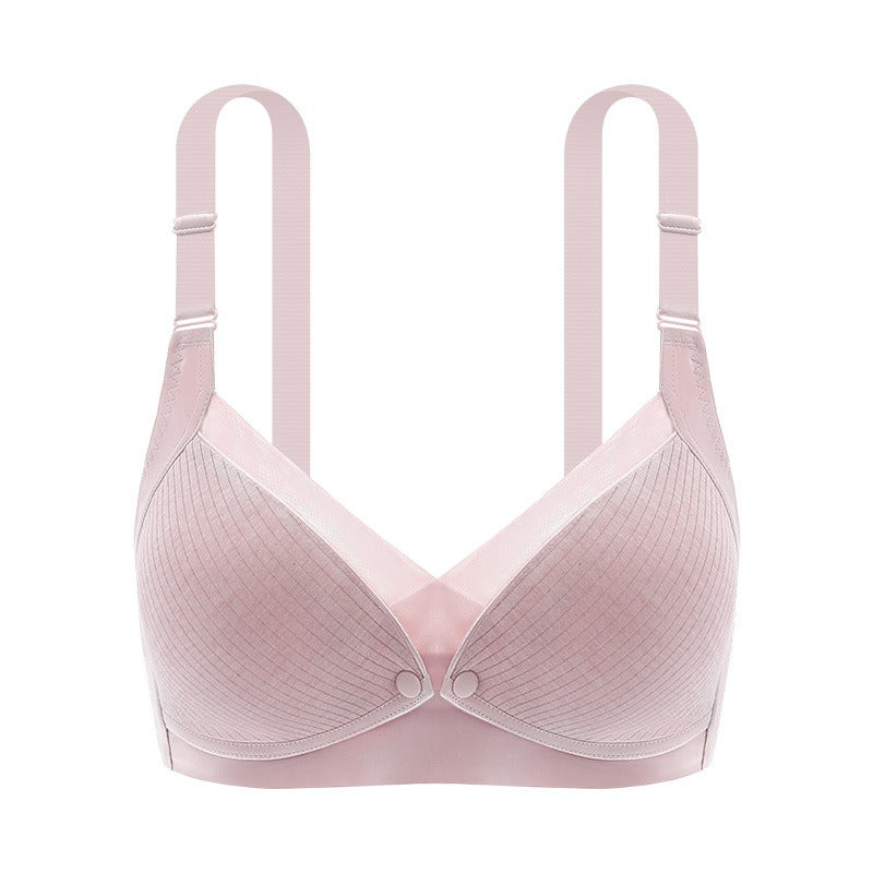 Seamless Nursing Bra Front-Open Daily Comfort Support