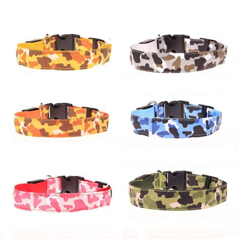 LED Light-Up Dog Collar Keeps Pets Visible At Night