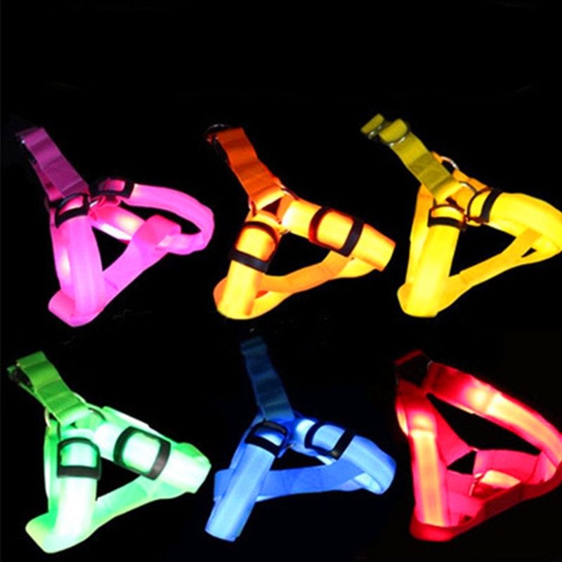 LED Dog Harness for Safer, High-Visibility Night Walks