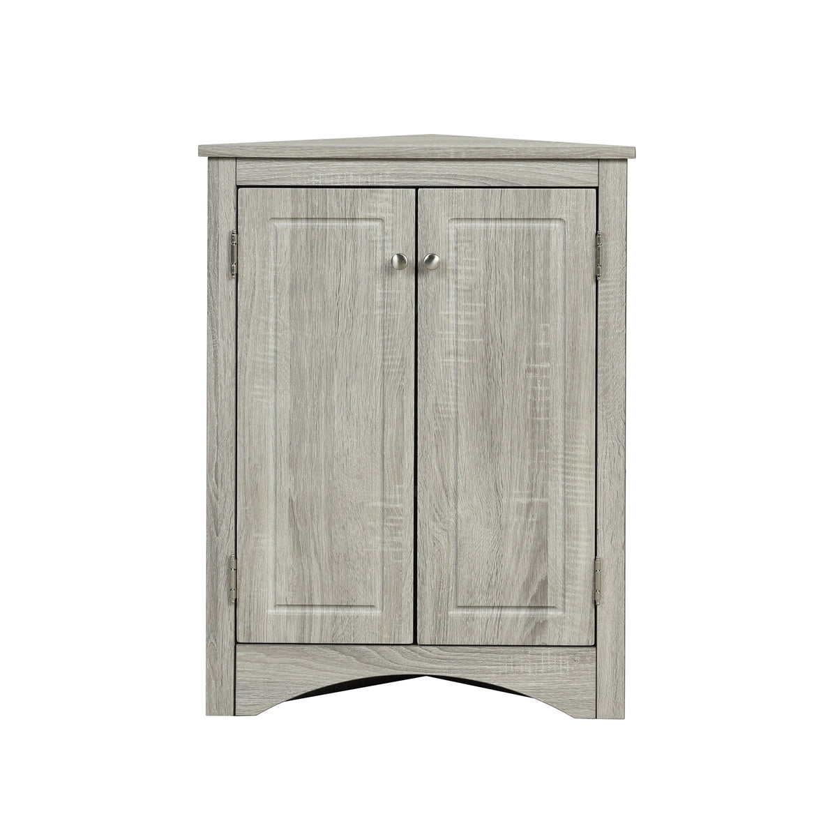 Triangle Bathroom Storage Cabinet with Adjustable Shelves