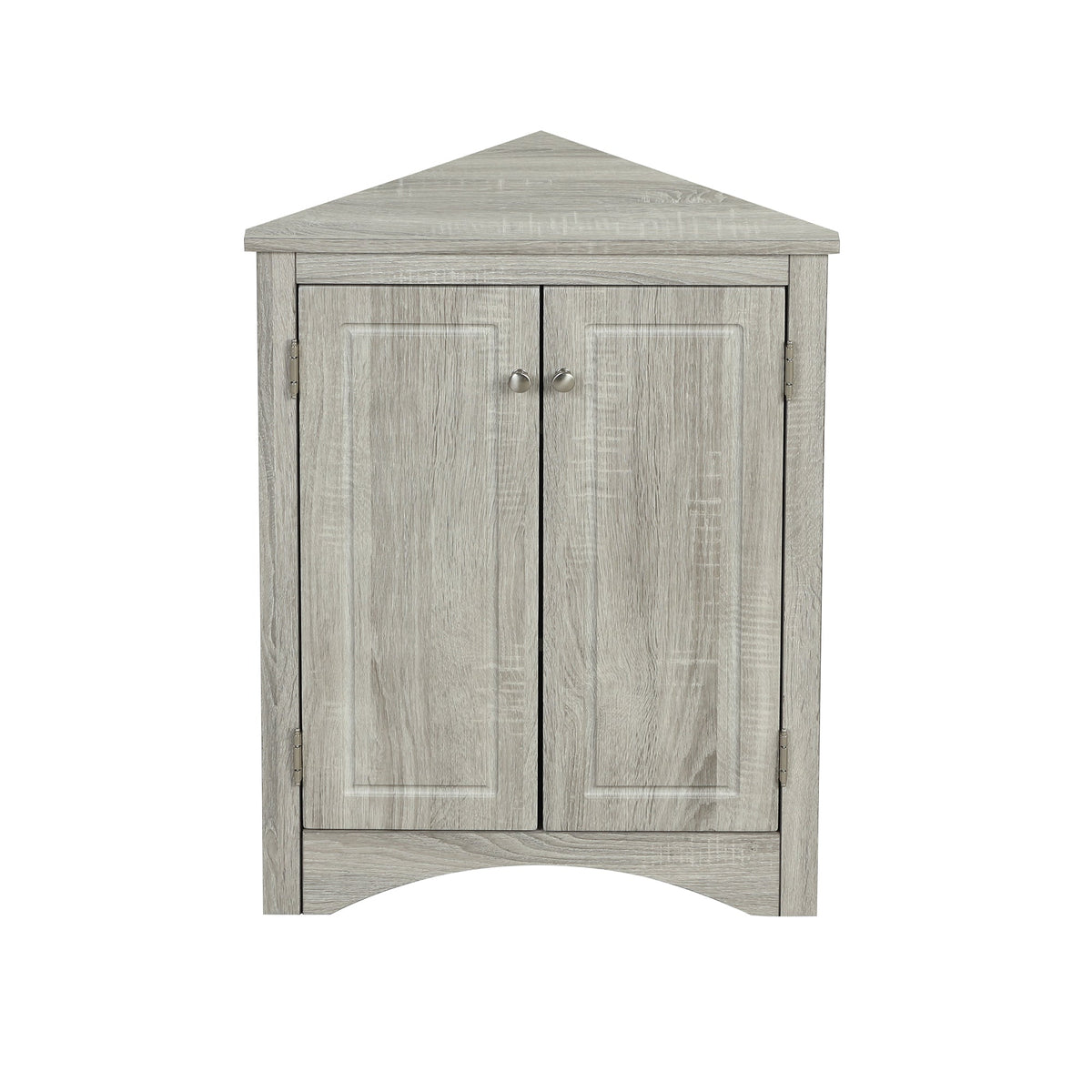 Triangle Bathroom Storage Cabinet with Adjustable Shelves