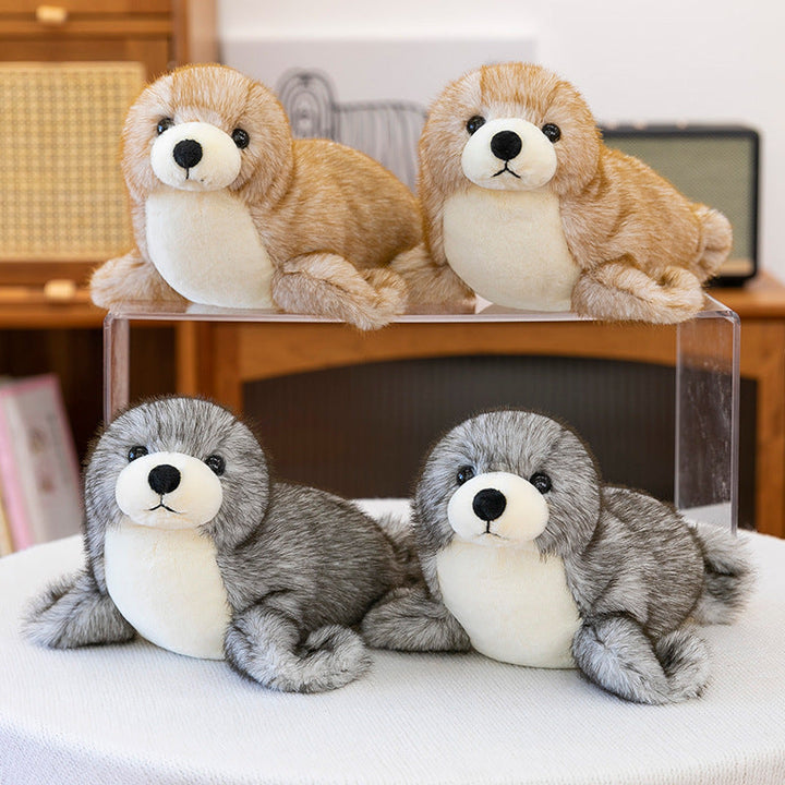Sea Lion Plush Toy for Cozy Ocean-Themed Bedroom Decor