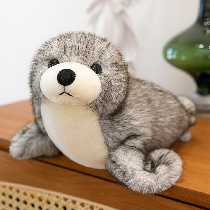 Sea Lion Plush Toy for Cozy Ocean-Themed Bedroom Decor
