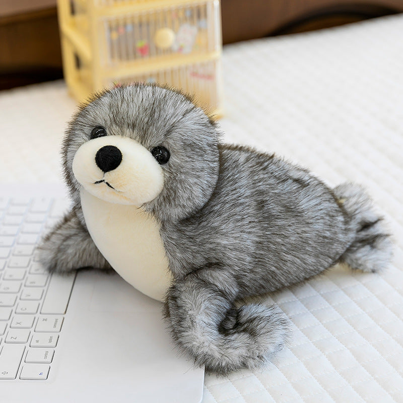 Sea Lion Plush Toy for Cozy Ocean-Themed Bedroom Decor