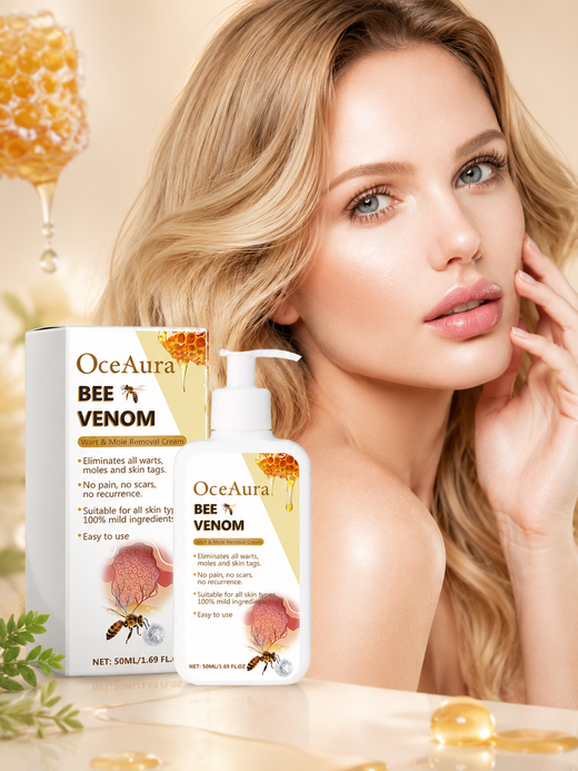 OceAura Bee Venom Creme — Painless Wart & Mole Removal