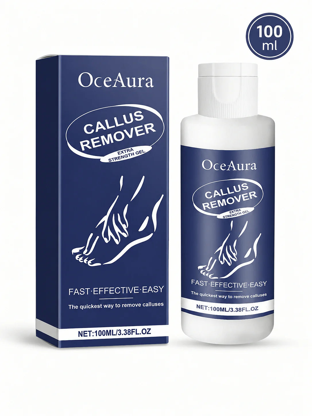 OceAura Foot Callus Remover Gel — Deep Repair 100ml
