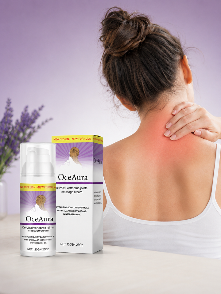 OceAura Neck & Shoulder Massage Cream — 120g