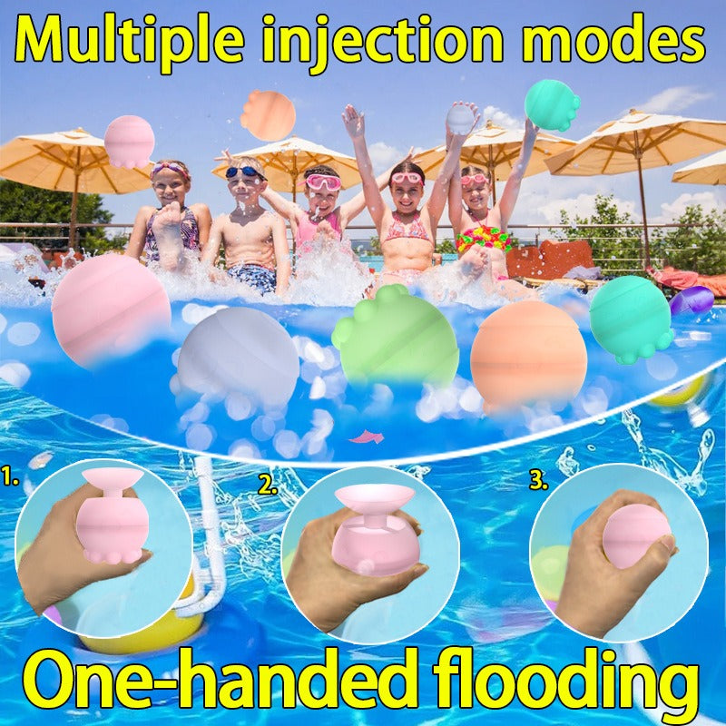 Reusable Water Balloons for Fast Summer Water Fights