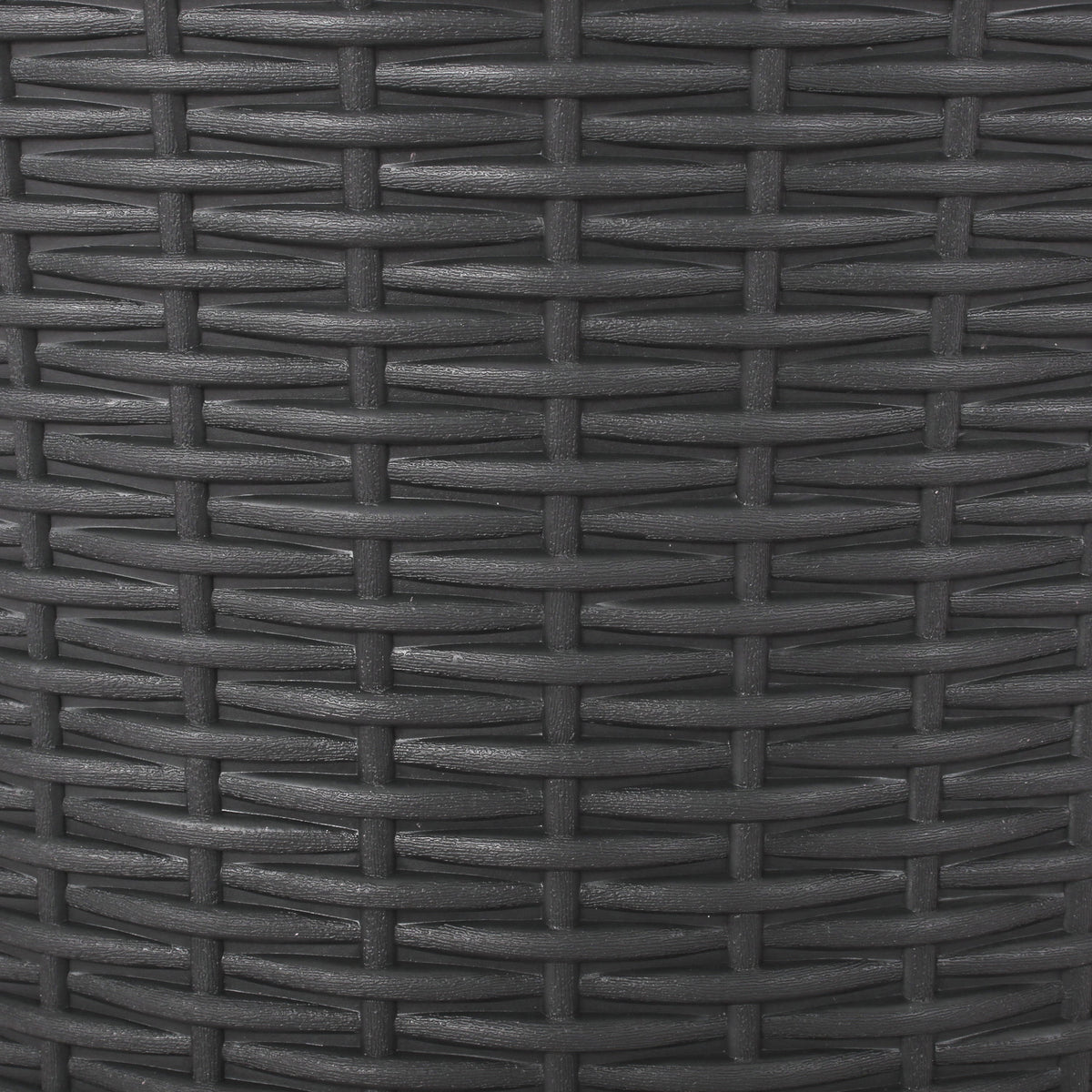 Weather-Resistant Patio Side Table with Hidden Storage