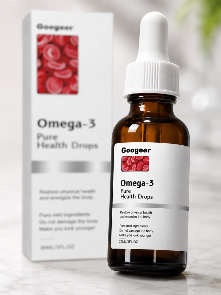 Omega-3 Liquid Drops – Boost Energy & Heart Health Naturally