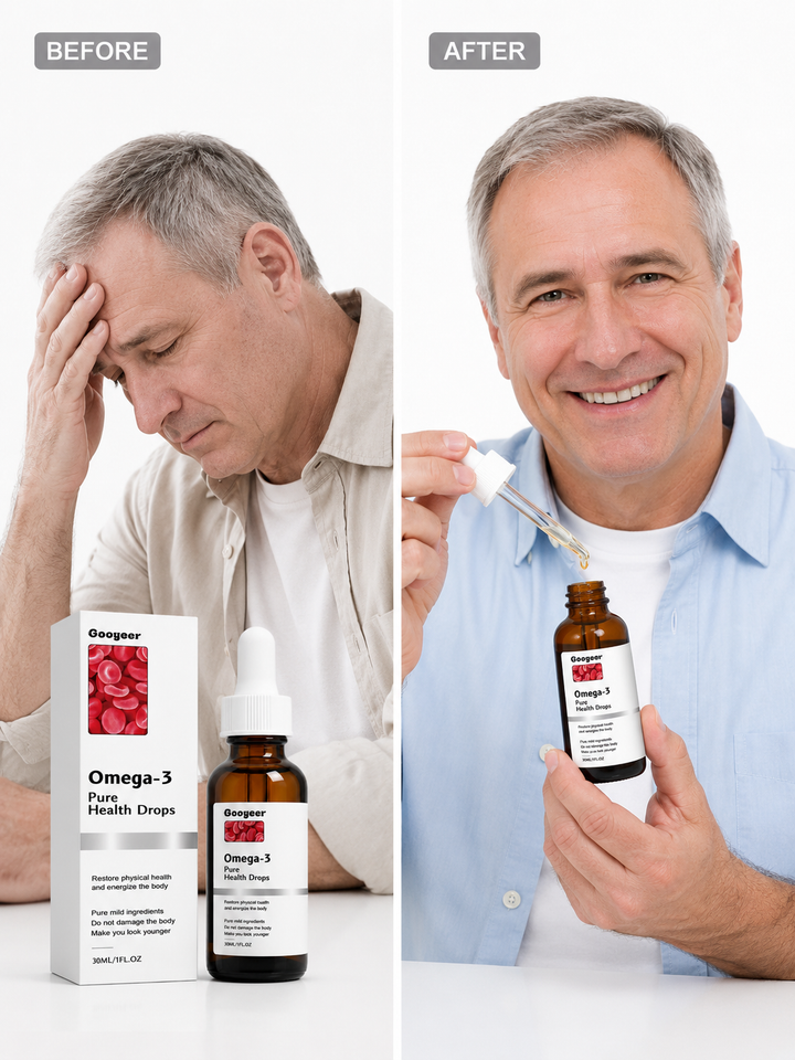 Omega-3 Liquid Drops – Boost Energy & Heart Health Naturally