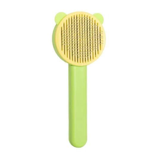 One-Click Pet Grooming Comb for Effortless Hair Removal