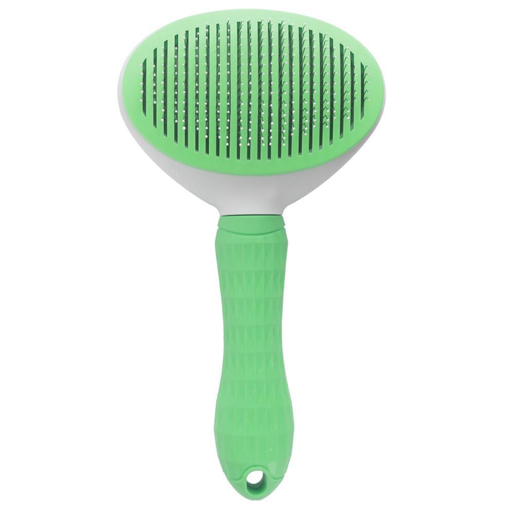One-Click Pet Grooming Comb for Effortless Hair Removal