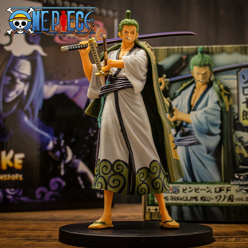 Wano Country Zoro Figure Ornament | One Piece Decor